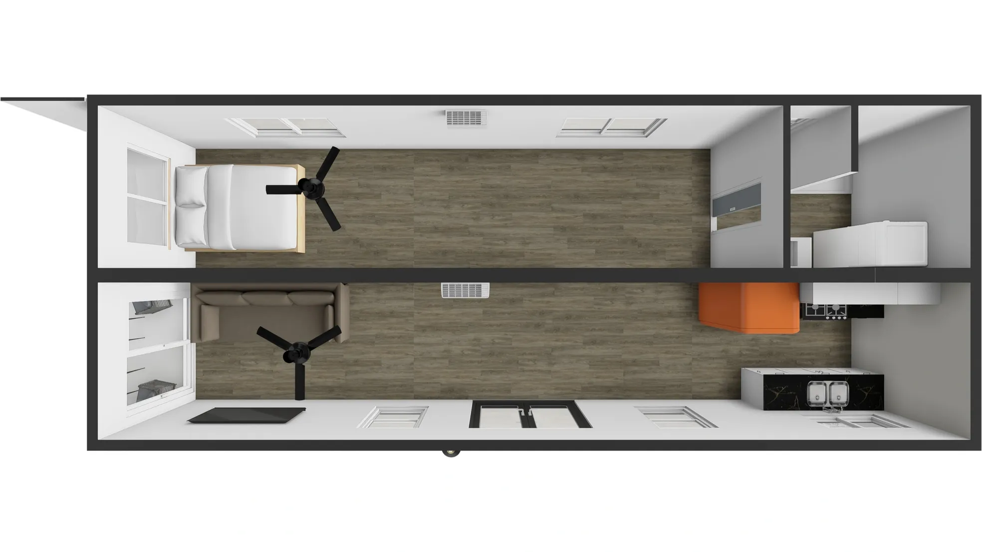 USA Factory Built Luxury Shipping Container Homes