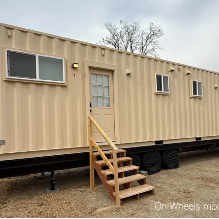 Vision 40-D Shipping Container Home - Two Studio Units